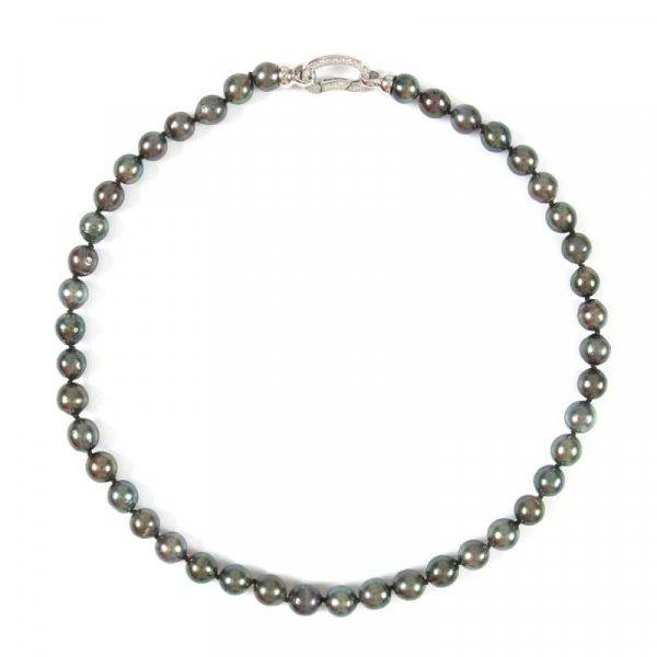 Tahiti Perlenkette mit 8,3-9,0 mm Perlen