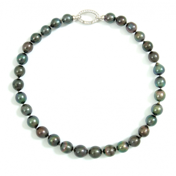 Tahiti Perlenkette mit 11,0-14,2mm Perlen